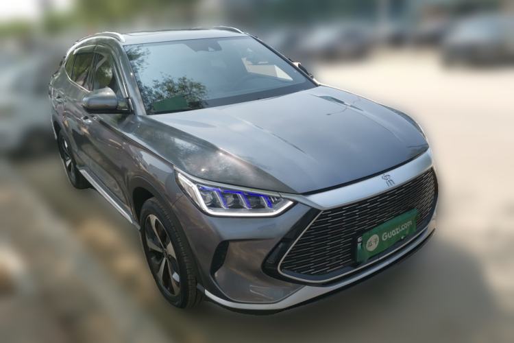 Used BYD Song PLUS New Energy 2021 DM-i 110KM Flagship Model Front Right 45 Deg