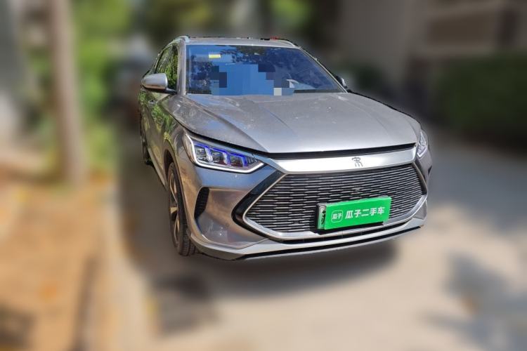 Used BYD Song PLUS New Energy 2021 DM-i 110KM Flagship Model Front Right 45 Deg