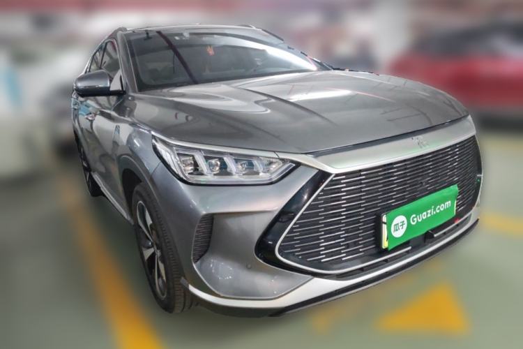 Used BYD Song PLUS New Energy 2021 DM-i 100KM Four-Wheel Drive Flagship PLUS Front Right 45 Deg