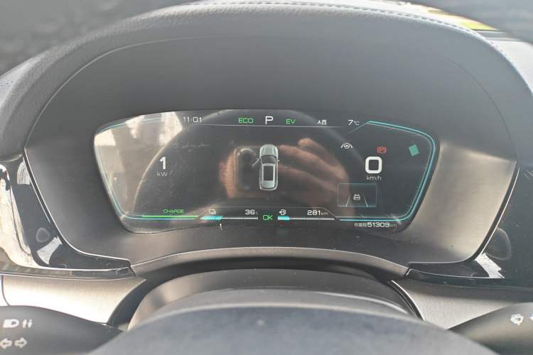 Used BYD Song PLUS New Energy 2021 DM-i 51KM Prestige Model Instrument Cluster