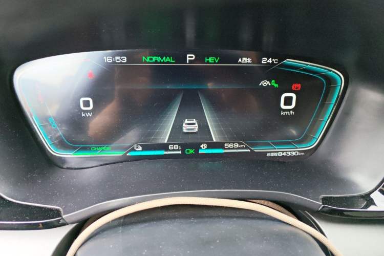 Used BYD Song PLUS New Energy 2021 DM-i 51KM Prestige Model Instrument Cluster
