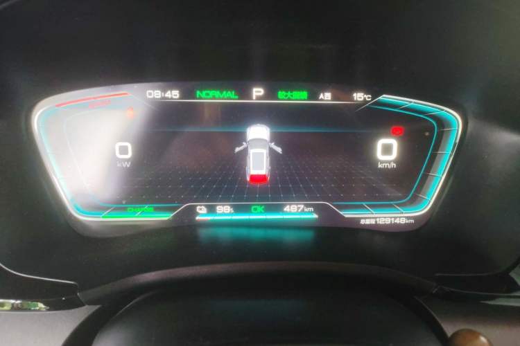 Used BYD Song PLUS New Energy 2021 EV Deluxe Model Instrument Cluster
