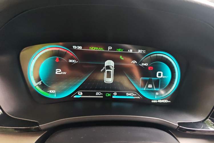 Used BYD Song PLUS New Energy 2021 DM-i 51KM Prestige Model Instrument Cluster