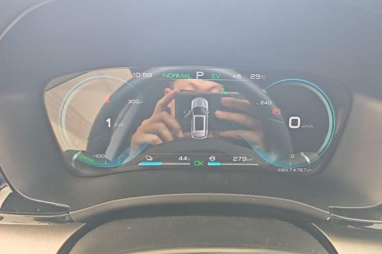 Used BYD Song PLUS New Energy 2021 DM-i 51KM Prestige Model Instrument Cluster