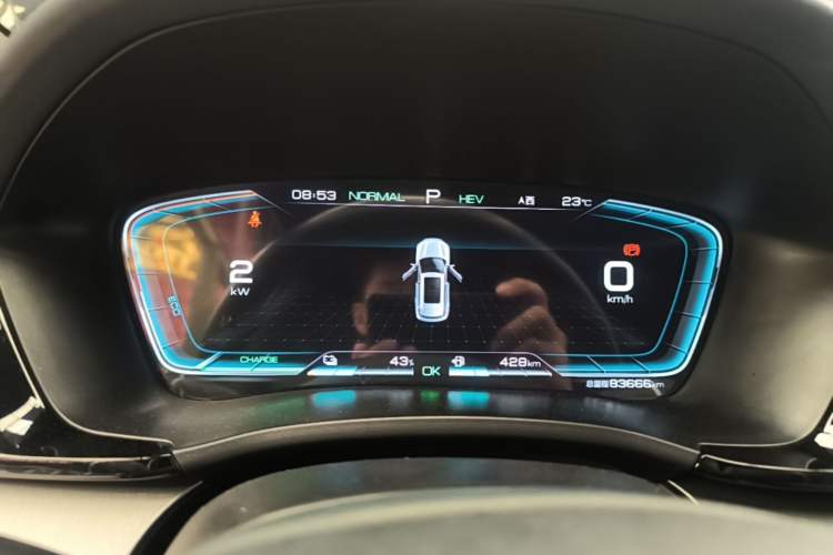 Used BYD Song PLUS New Energy 2021 DM-i 51KM Prestige Model Instrument Cluster