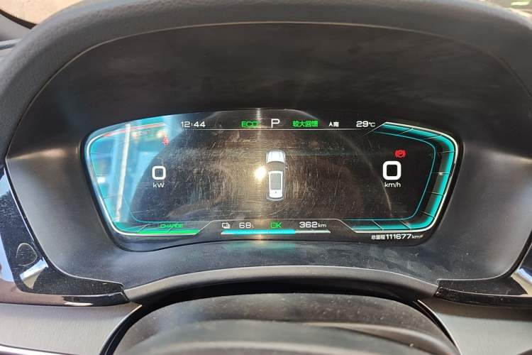 Used BYD Song PLUS New Energy 2021 EV Deluxe Model Instrument Cluster