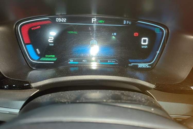 Used BYD Song PLUS New Energy 2021 DM-i 110KM Flagship Model Instrument Cluster
