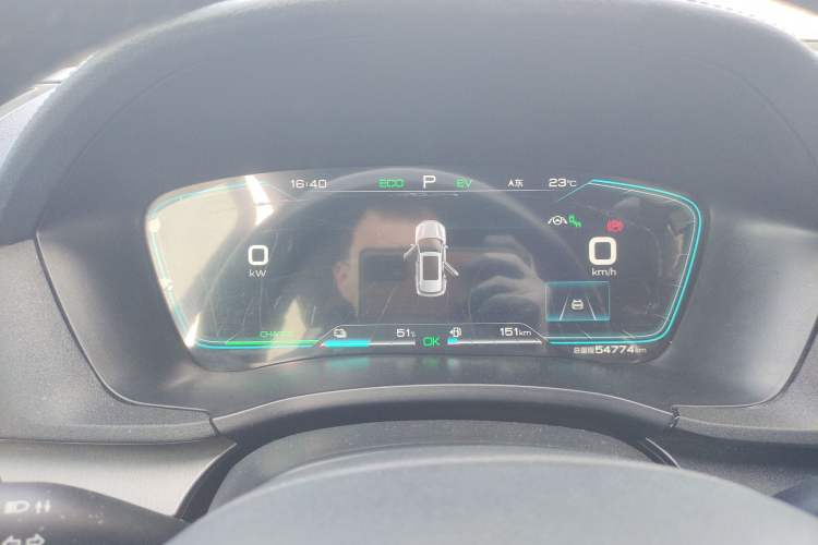 Used BYD Song PLUS New Energy 2021 DM-i 51KM Prestige Model Instrument Cluster