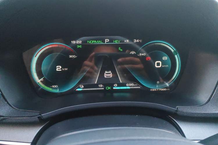 Used BYD Song PLUS New Energy 2021 DM-i 51KM Prestige Model Instrument Cluster