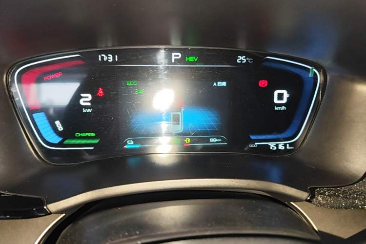 Used BYD Song PLUS New Energy 2021 DM-i 110KM Flagship Model Instrument Cluster