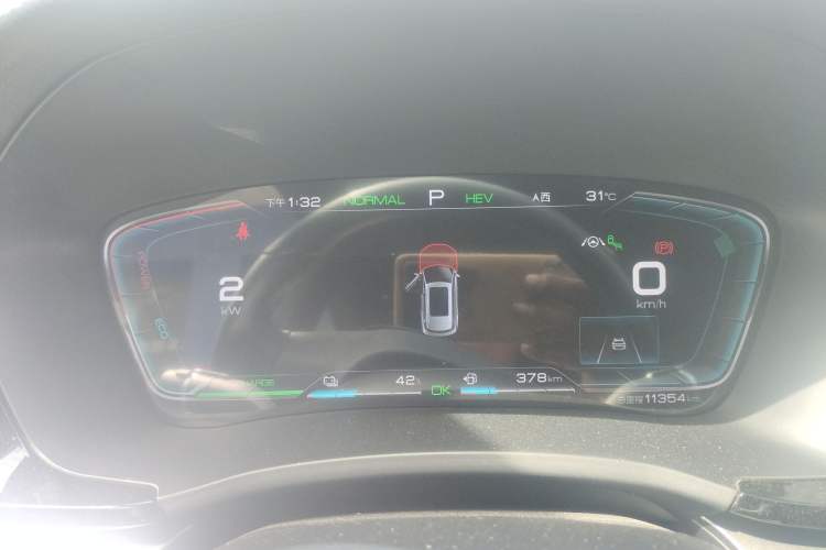 Used BYD Song PLUS New Energy 2021 DM-i 100KM Four-Wheel Drive Flagship PLUS Instrument Cluster