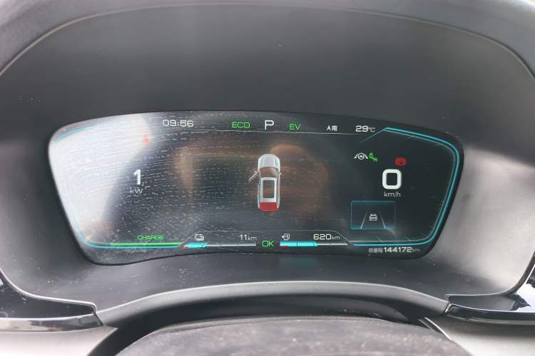 Used BYD Song PLUS New Energy 2021 DM-i 51KM Prestige Model Instrument Cluster
