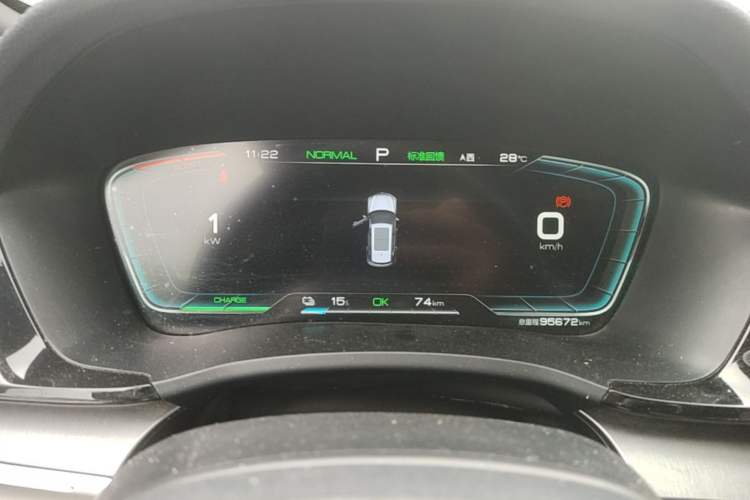 Used BYD Song PLUS New Energy 2021 EV Deluxe Model Instrument Cluster