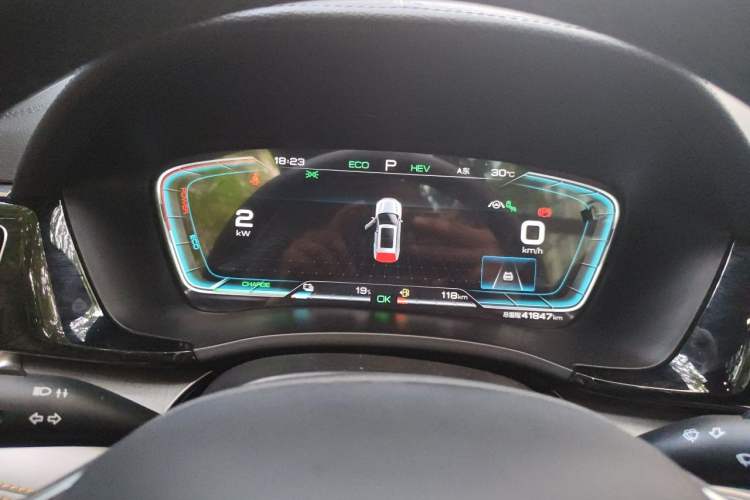 Used BYD Song PLUS New Energy 2021 DM-i 51KM Prestige Model Instrument Cluster