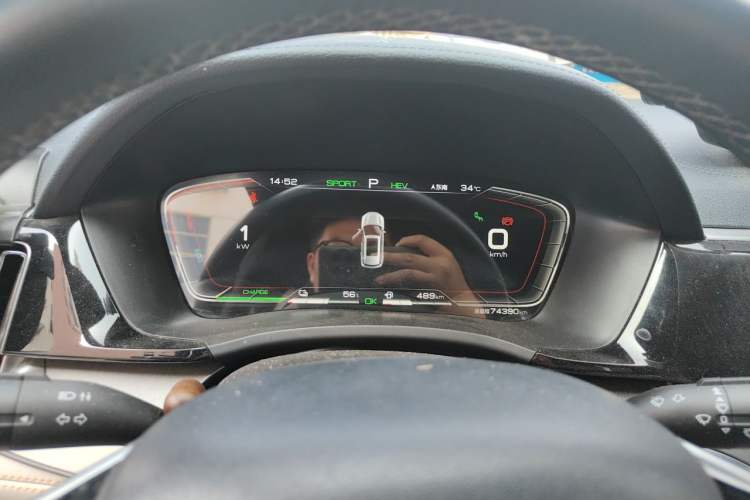 Used BYD Song PLUS New Energy 2021 DM-i 110KM Flagship PLUS Instrument Cluster
