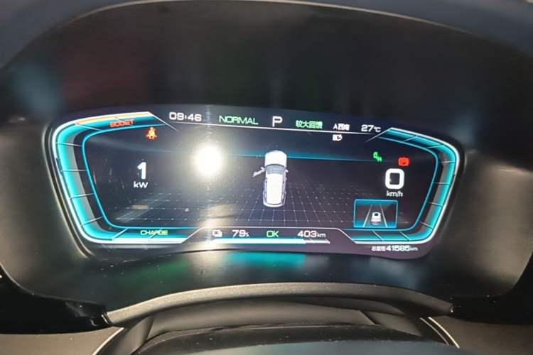 Used BYD Song PLUS New Energy 2021 EV Flagship Model Instrument Cluster