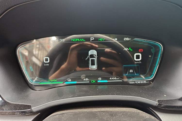 Used BYD Song PLUS New Energy 2021 DM-i 51KM Prestige Model Instrument Cluster