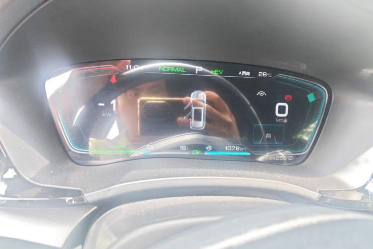 Used BYD Song PLUS New Energy 2021 DM-i 51KM Prestige Model Instrument Cluster
