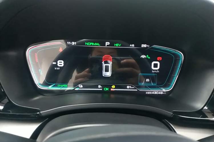 Used BYD Song PLUS New Energy 2021 DM-i 51KM Prestige Model Instrument Cluster