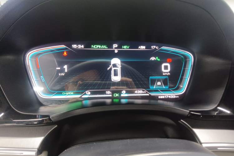 Used BYD Song PLUS New Energy 2021 DM-i 51KM Prestige Model Instrument Cluster