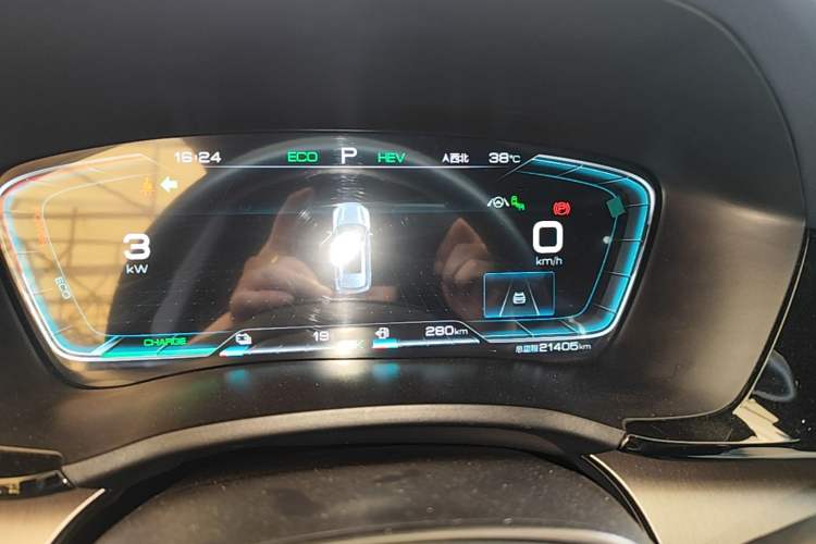 Used BYD Song PLUS New Energy 2021 DM-i 51KM Prestige Model Instrument Cluster