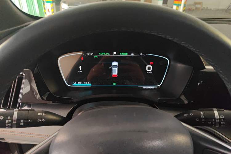 Used BYD Song PLUS New Energy 2021 EV Deluxe Model Instrument Cluster