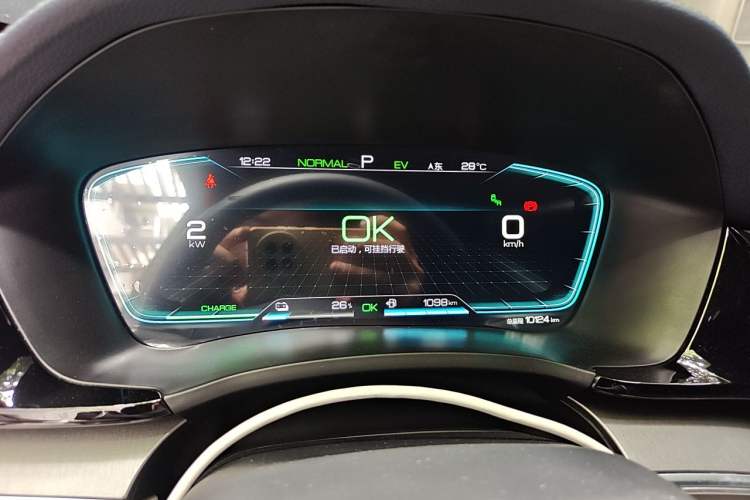 Used BYD Song PLUS New Energy 2021 DM-i 51KM Prestige Model Instrument Cluster