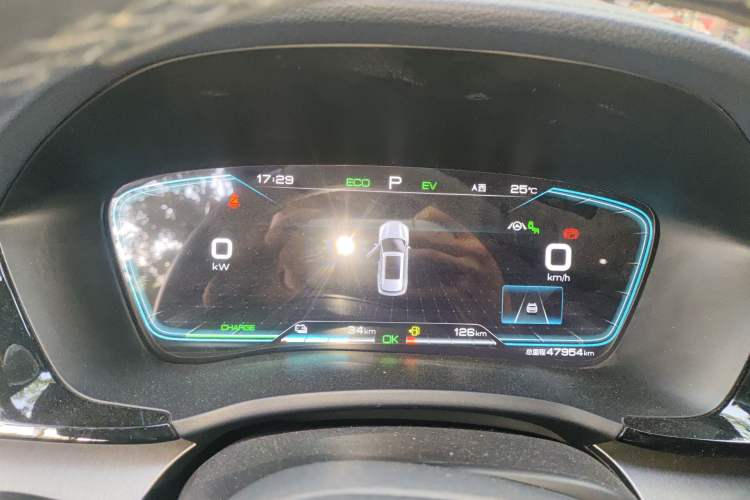 Used BYD Song PLUS New Energy 2021 DM-i 51KM Prestige Model Instrument Cluster