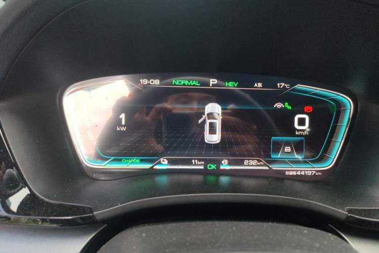 Used BYD Song PLUS New Energy 2021 DM-i 51KM Prestige Model Instrument Cluster