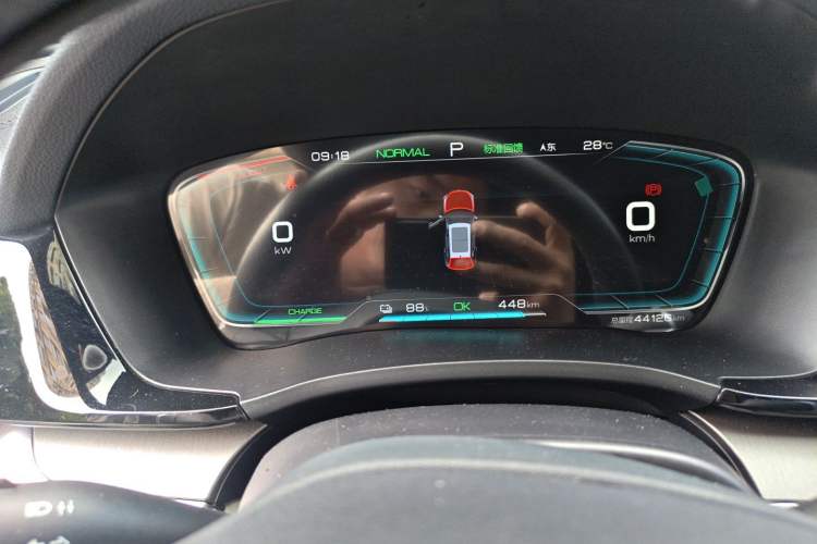 Used BYD Song PLUS New Energy 2021 EV Deluxe Model Instrument Cluster
