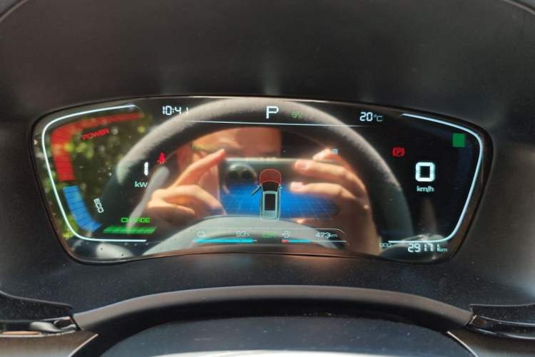 Used BYD Song PLUS New Energy 2021 DM-i 110KM Flagship Model Instrument Cluster