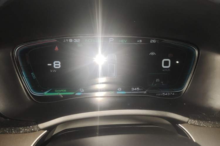 Used BYD Song PLUS New Energy 2021 DM-i 110KM Flagship Model Instrument Cluster