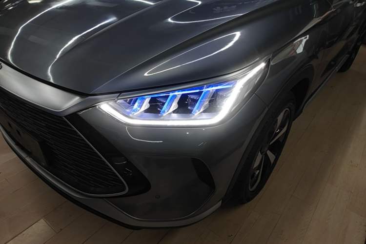 Used BYD Song PLUS New Energy 2021 DM-i 51KM Prestige Model Left Front Headlight