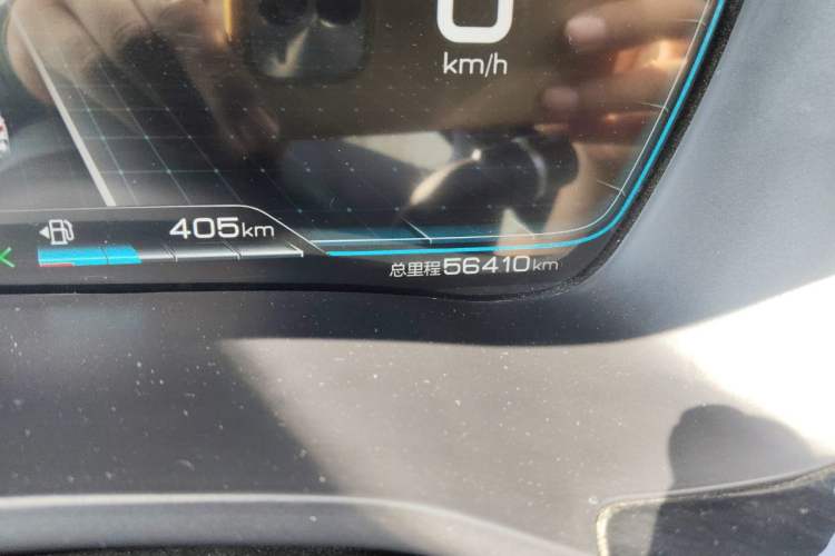 Used BYD Song PLUS New Energy 2021 DM-i 51KM Prestige Model Odometer Close Up