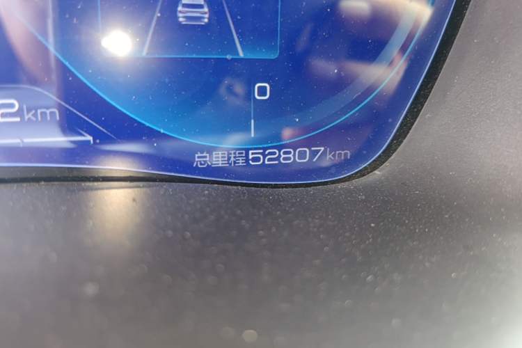 Used BYD Song PLUS New Energy 2021 DM-i 51KM Prestige Model Odometer Close Up