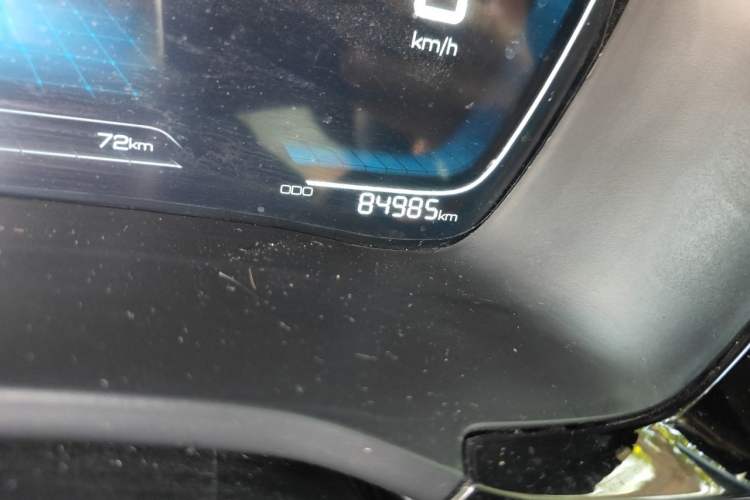 Used BYD Song PLUS New Energy 2021 DM-i 110KM Flagship Model Odometer Close Up