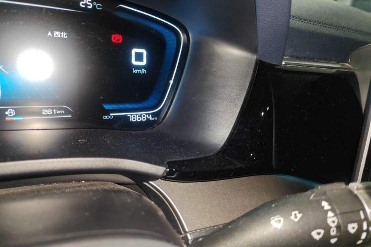 Used BYD Song PLUS New Energy 2021 DM-i 110KM Flagship Model Odometer Close Up