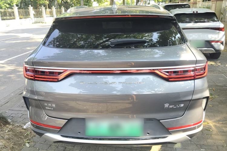 Used BYD Song PLUS New Energy 2021 DM-i 110KM Flagship PLUS Rear