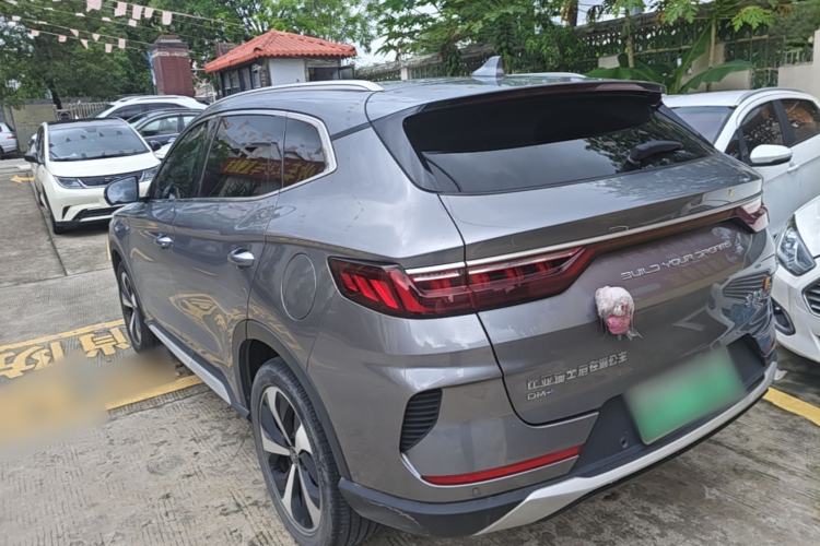 Used BYD Song PLUS New Energy 2021 DM-i 110KM Flagship PLUS Rear Left 45 Deg