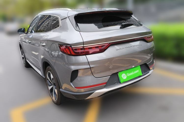 Used BYD Song PLUS New Energy 2021 DM-i 110KM Flagship PLUS 5G Edition Rear Left 45 Deg