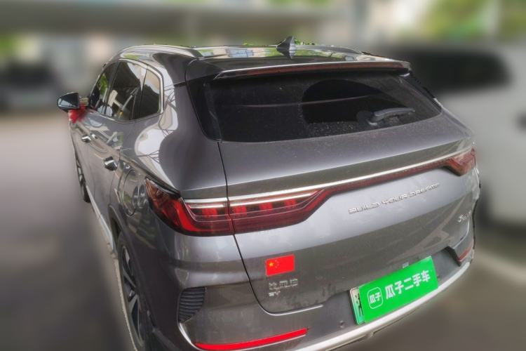 Used BYD Song PLUS New Energy 2021 EV Deluxe Model Rear Left 45 Deg