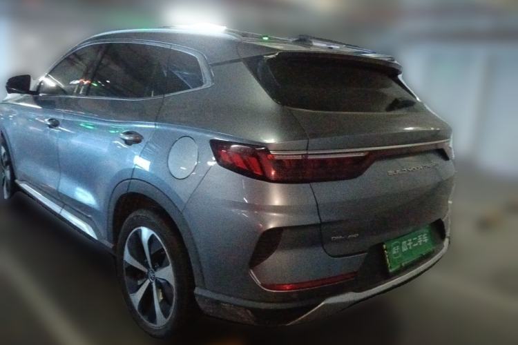Used BYD Song PLUS New Energy 2021 DM-i 100KM Four-Wheel Drive Flagship PLUS Rear Left 45 Deg