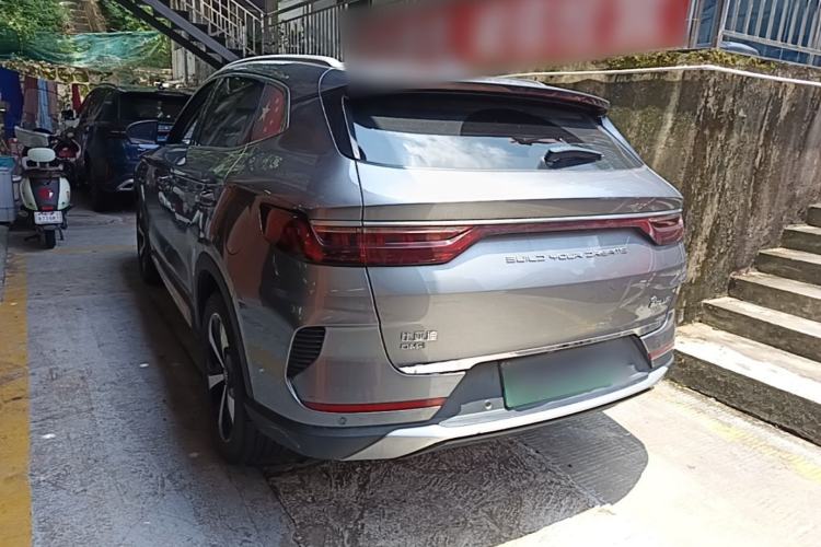 Used BYD Song PLUS New Energy 2021 DM-i 110KM Flagship PLUS Rear Left 45 Deg