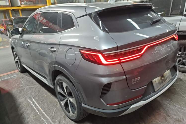 Used BYD Song PLUS New Energy 2021 DM-i 110KM Flagship PLUS Rear Left 45 Deg