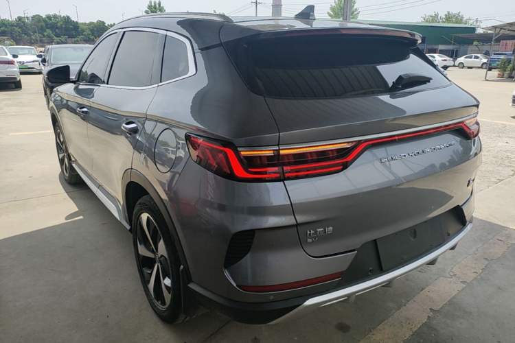 Used BYD Song PLUS New Energy 2021 EV Flagship Model Rear Left 45 Deg