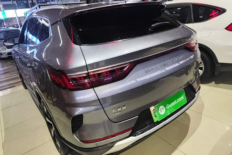 Used BYD Song PLUS New Energy 2021 DM-i 110KM Flagship Model Rear Left 45 Deg
