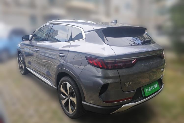 Used BYD Song PLUS New Energy 2021 DM-i 110KM Flagship PLUS Rear Left 45 Deg