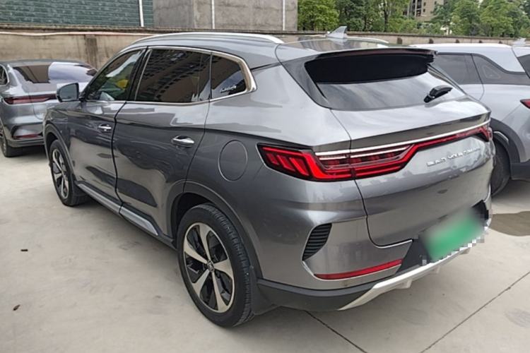 Used BYD Song PLUS New Energy 2021 EV Deluxe Model Rear Left 45 Deg