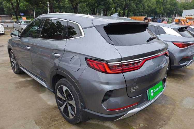 Used BYD Song PLUS New Energy 2021 DM-i 110KM Flagship PLUS Rear Left 45 Deg