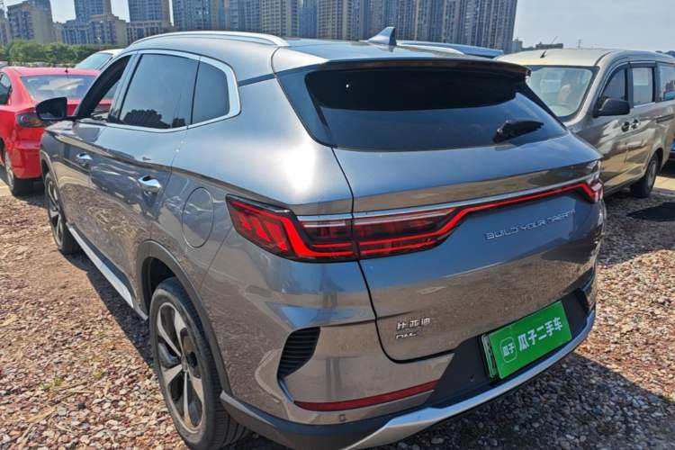 Used BYD Song PLUS New Energy 2021 DM-i 51KM Prestige Model Rear Left 45 Deg